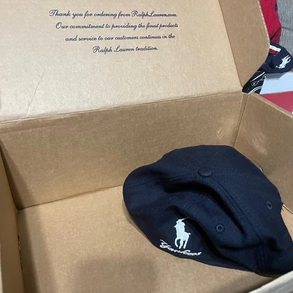 Ralph Lauren Polo x MLB Yankee Fitted Hat NWT w/ box serious offers only - Picture 3 of 6